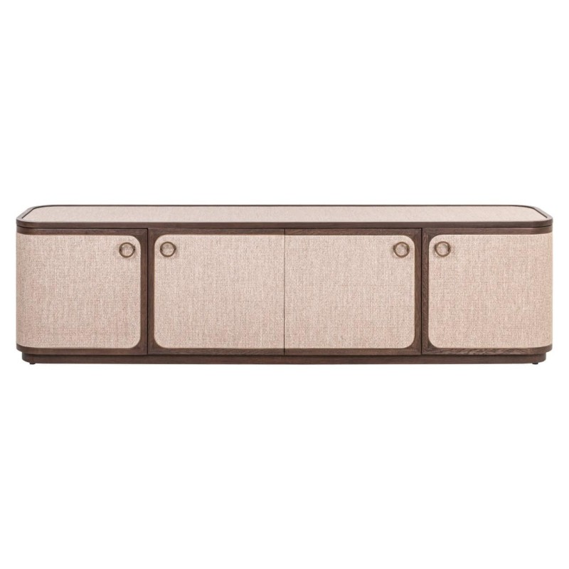 Meuble TV Willox beige 4 portes