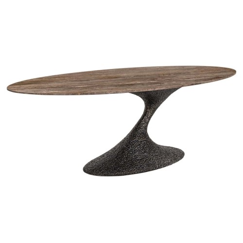Russo Ash Brown Oval 235 Mesa de comedor