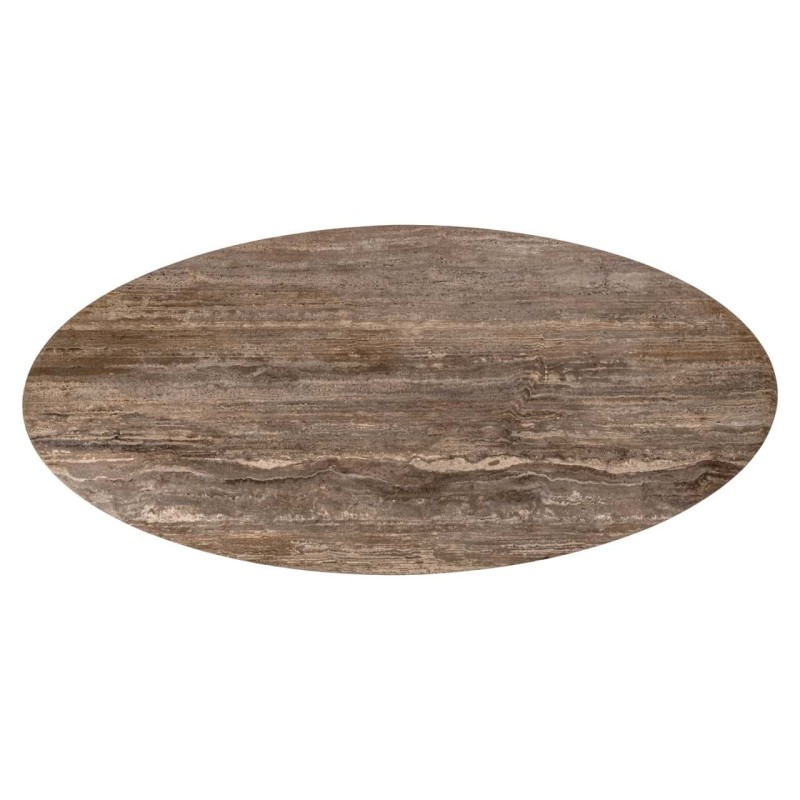RUSSO ASH BROWN OVAL 235 dining table