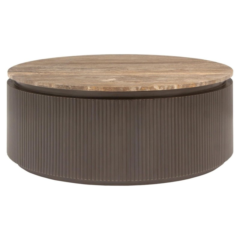 Mesa de centro Russo Ash Brown 90Ø