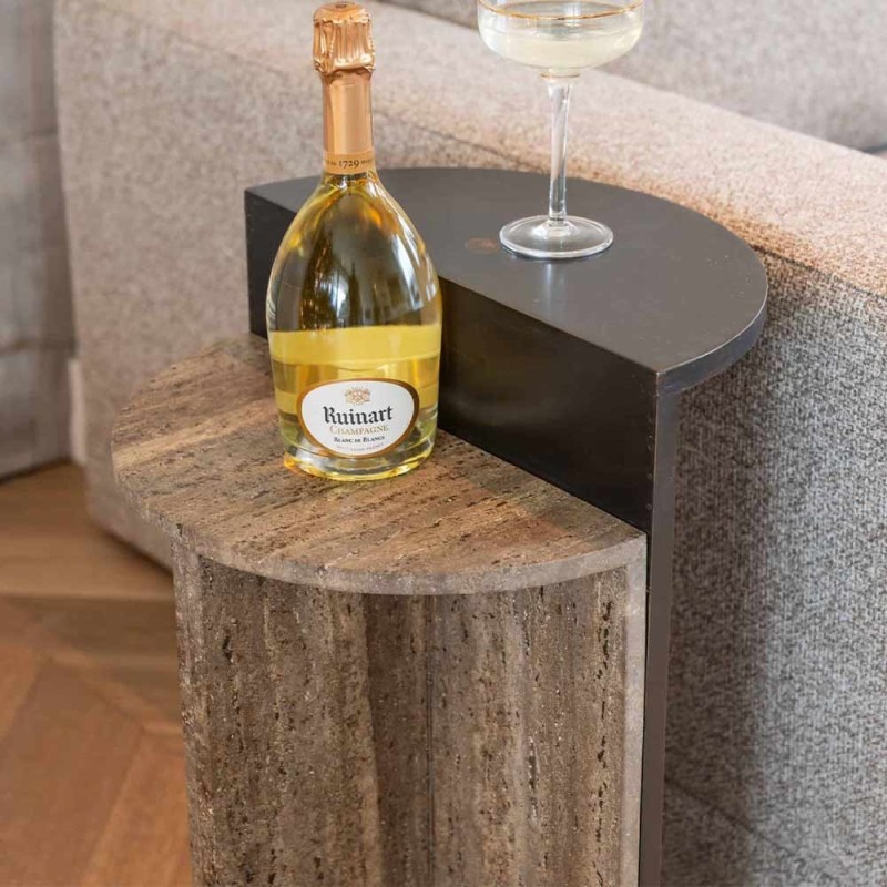 Table d'appoint Russo ash brown