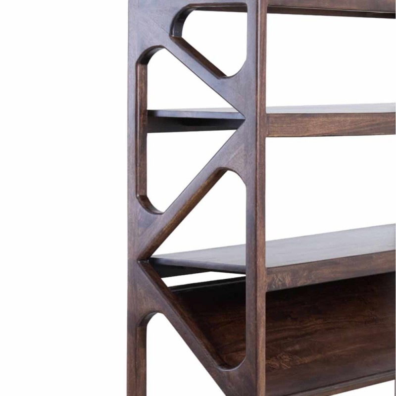 Etagère YUKI bois de manguier marron foncé