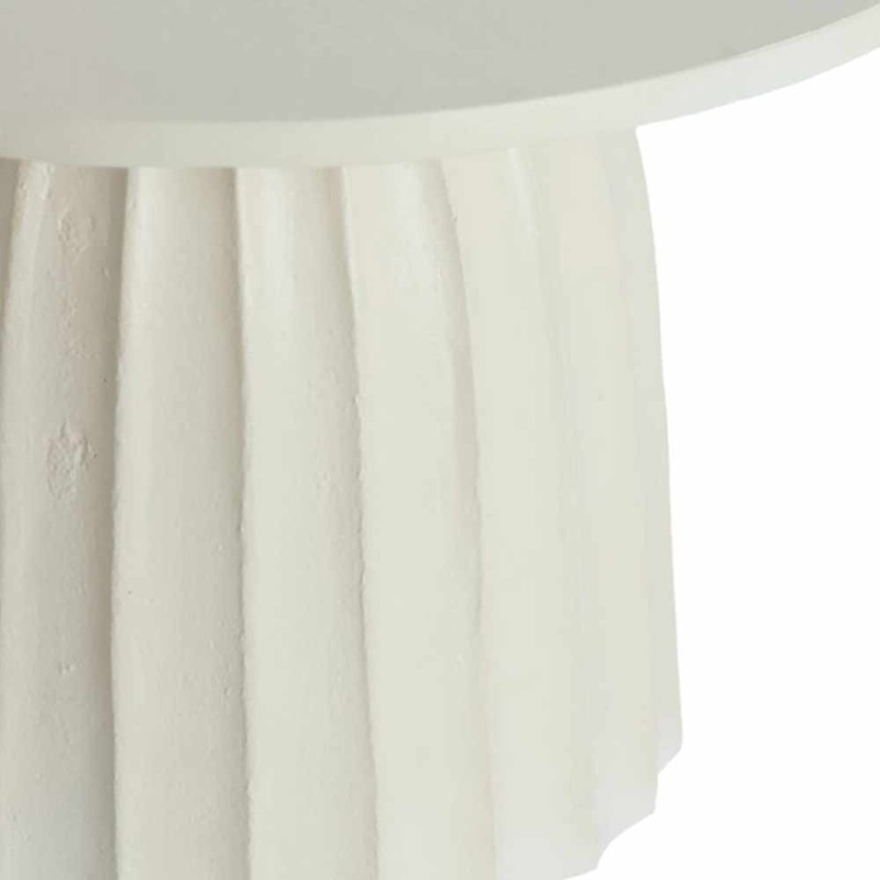 Mesa lateral Ø60x38 cm Veglia Cream