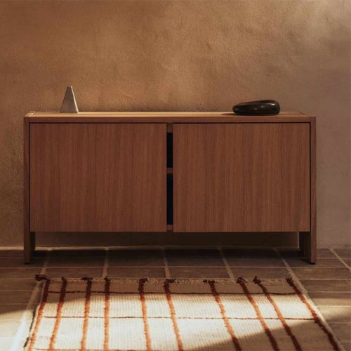 Natural hallway entrance cabinet