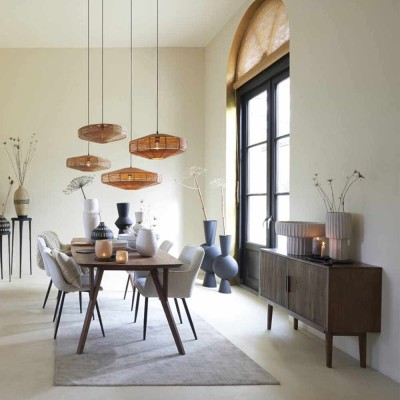 Kabinett 100x40x80 cm Britika Dunkelbraunes Holz