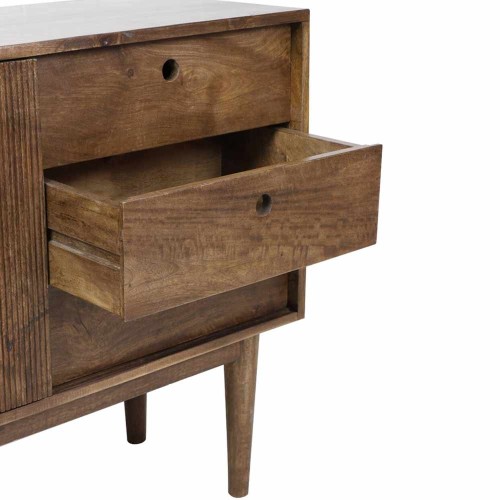 Gabinete 150x40x80 cm britlaka madera marrón oscuro