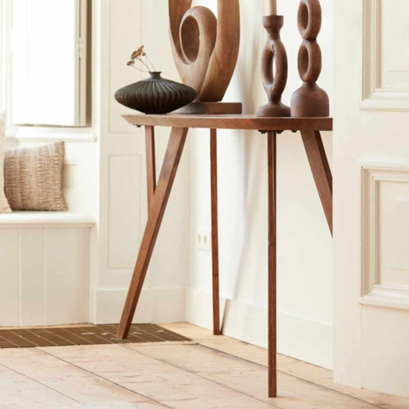 Konsole Quenza Holz Akazien braun