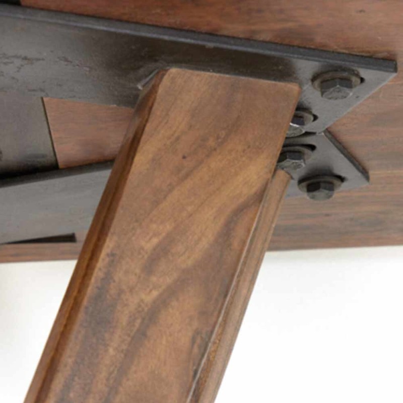 Konsole Quenza Holz Akazien braun