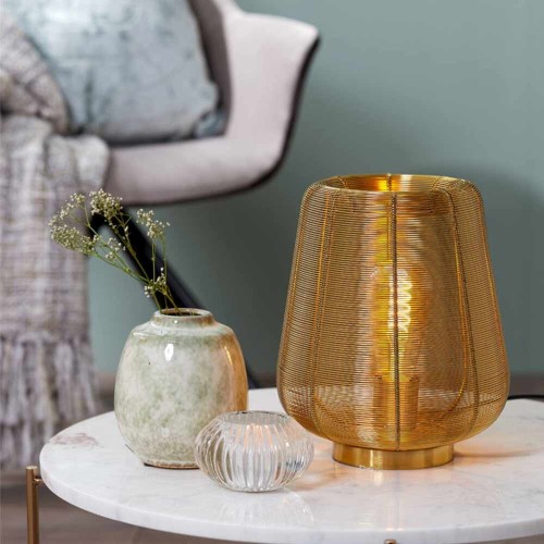 Table lamp Ø22x26 cm adedeta gold