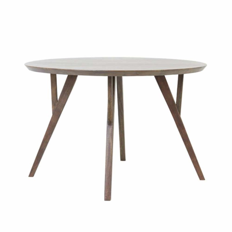 Eettafel Ø140x76 cm Quenza Wood Acacia Brown