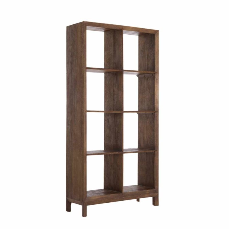 Shelf Sondrio 48x35x190 cm - Legno marrone scuro