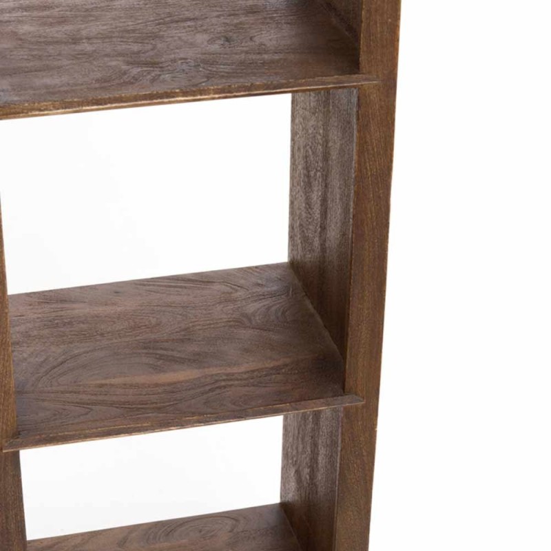 Regal Sondrio 48x35x190 cm - dunkelbraunes Holz