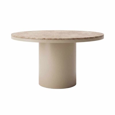 Mesa de comedor redonda lunaro 2