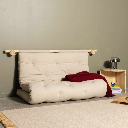Hooked sofa bed - 510 ivory