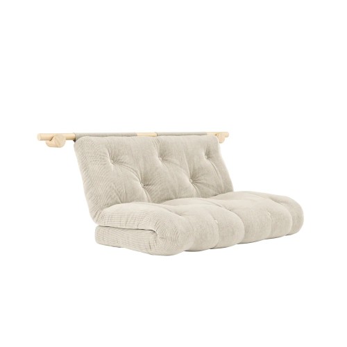 Hakenes Schlafsofa - 510 Elfenbein