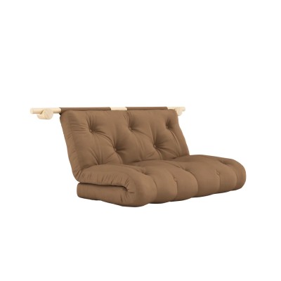 Sofá cama enganchado - 755 mocca