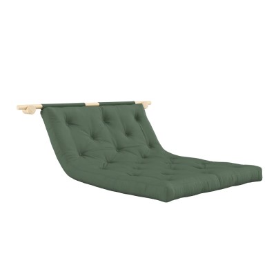 Hooked sofa bed - 756 olive green 2
