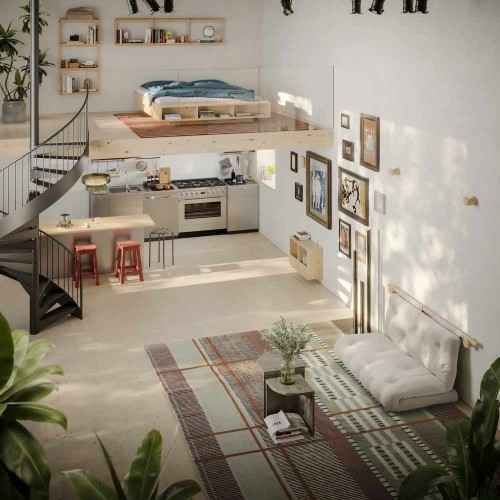 Hooked sofa bed - 641 hot sand