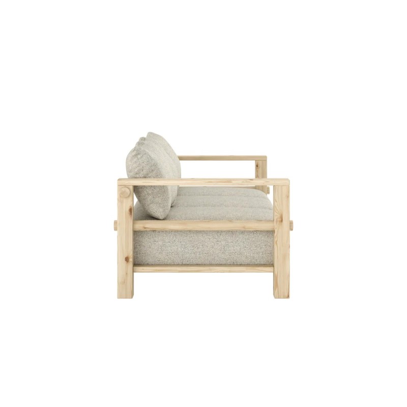 Bloßes Bett Sofa - zarte Kreide