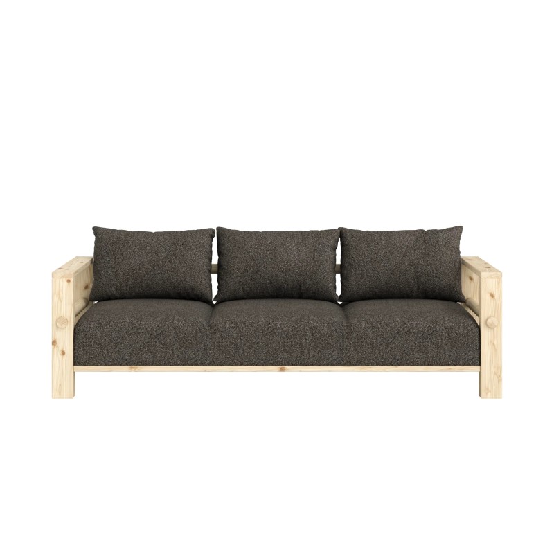 Bare Bare Sofa - Sweet Brown