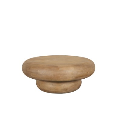 Ronde koffietafel Kedan Houten Brown ManGuer Wood