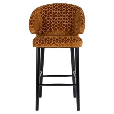 Tabouret de bar Indigo old gold triangle 2