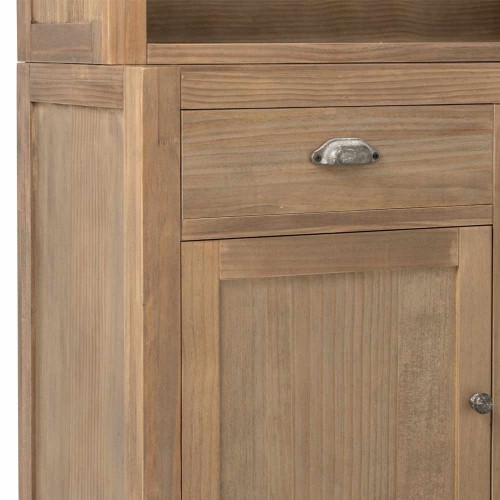 BOIS BOOK Natural Pine Wood Library