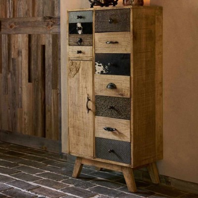 Dresser Relief Wood of Natural Manguier