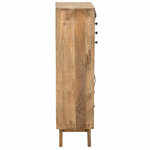 Relieve de la cómoda madera de manguiero natural