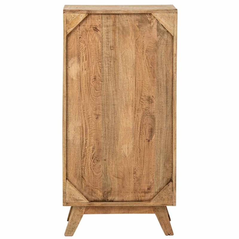 Commode Relief bois de manguier naturel