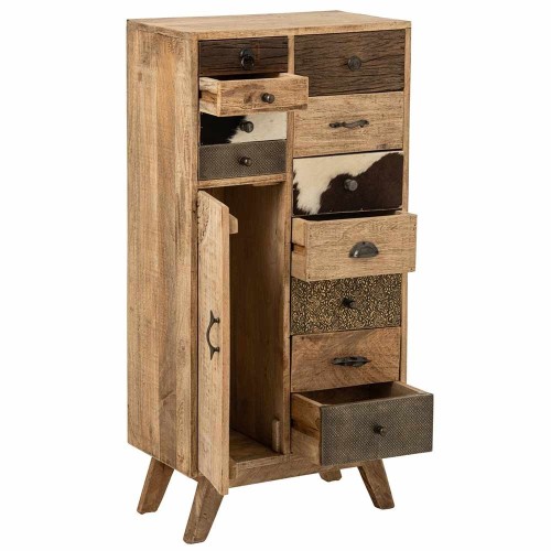 Dresser reliëf hout van natuurlijke manguier