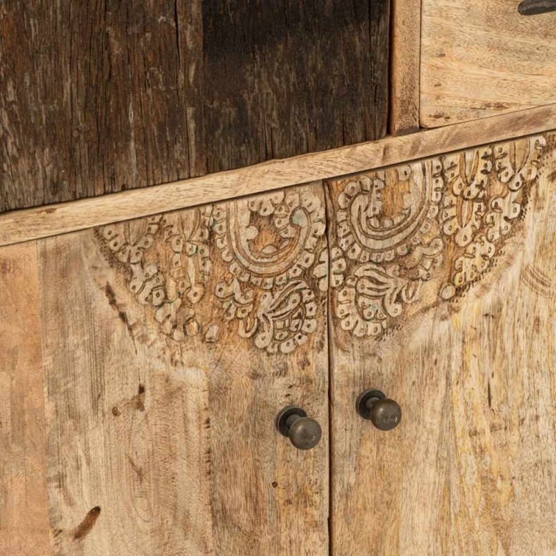 Meuble Relief bois de manguier