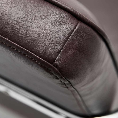 Fauteuil lounge HDComma mûre & chrome