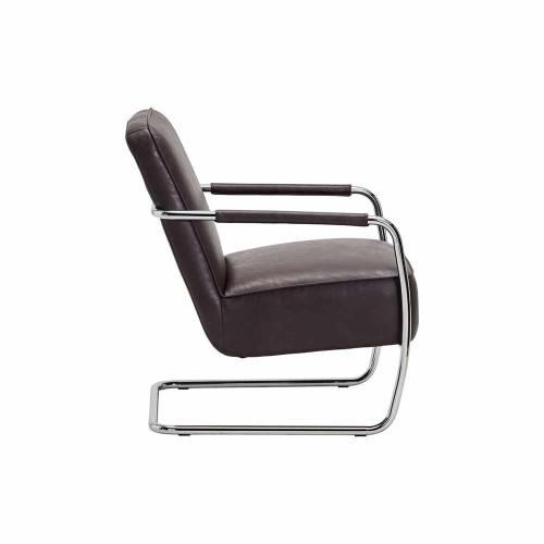 Lounge armchair HDComma Mature & Chrome