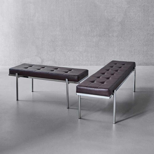 Banc HDLao S mûre finition chromée