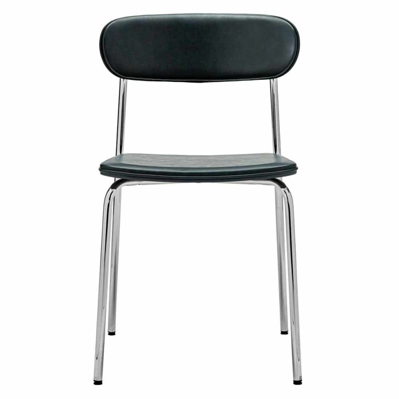 Chrome & Dark Green HDPOVA Silla (Lote 2)