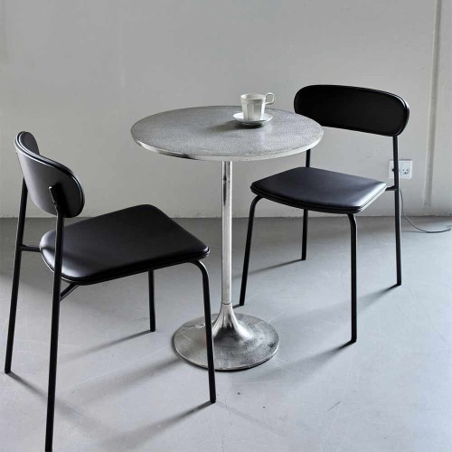 Chaise HDPova noire (lot de 2)