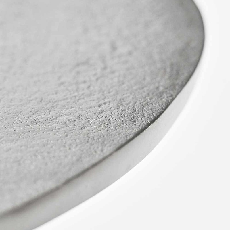 HDPAN coffee table Silver finish
