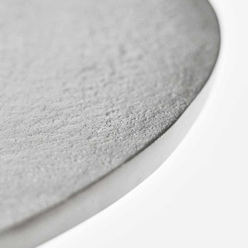 HDPAN coffee table Silver finish