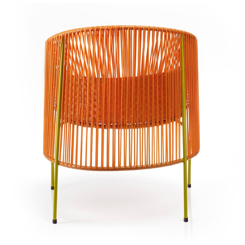 Caribe Lounge Chair orange / pink / Curry ames