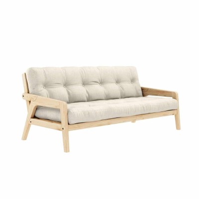 Sofá cama de 3 plazas Grab 914 Linen | Karup Design