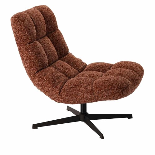 Sedia Montclar Bordeaux Chiné