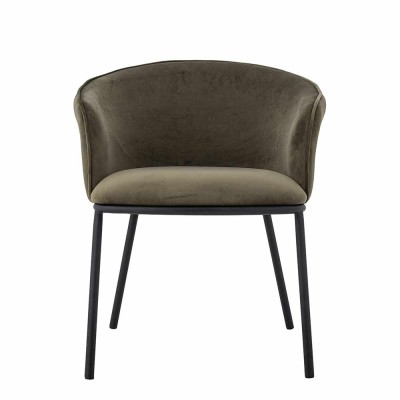 Chaise de salle à manger Cortone verte 2