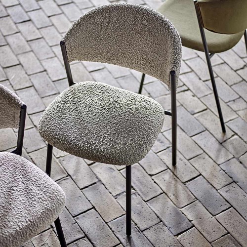 Chaise de salle à manger Marlo grise
