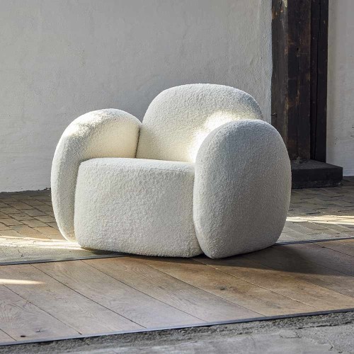 Fauteuil Zanno blanc
