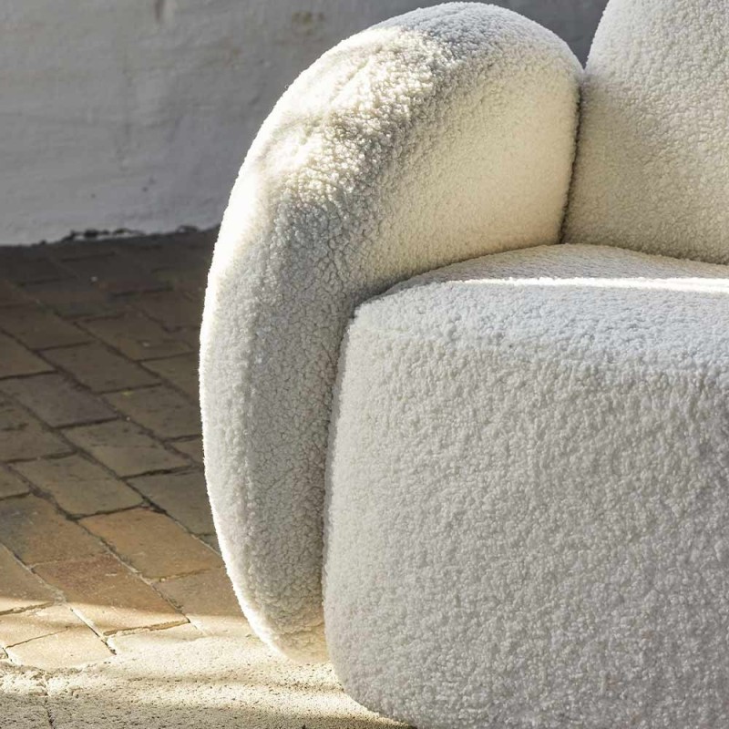 Fauteuil Zanno blanc