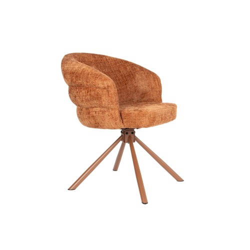 Orange Marjolayn Sessel