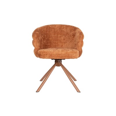 Fauteuil Marjolayn orange 2