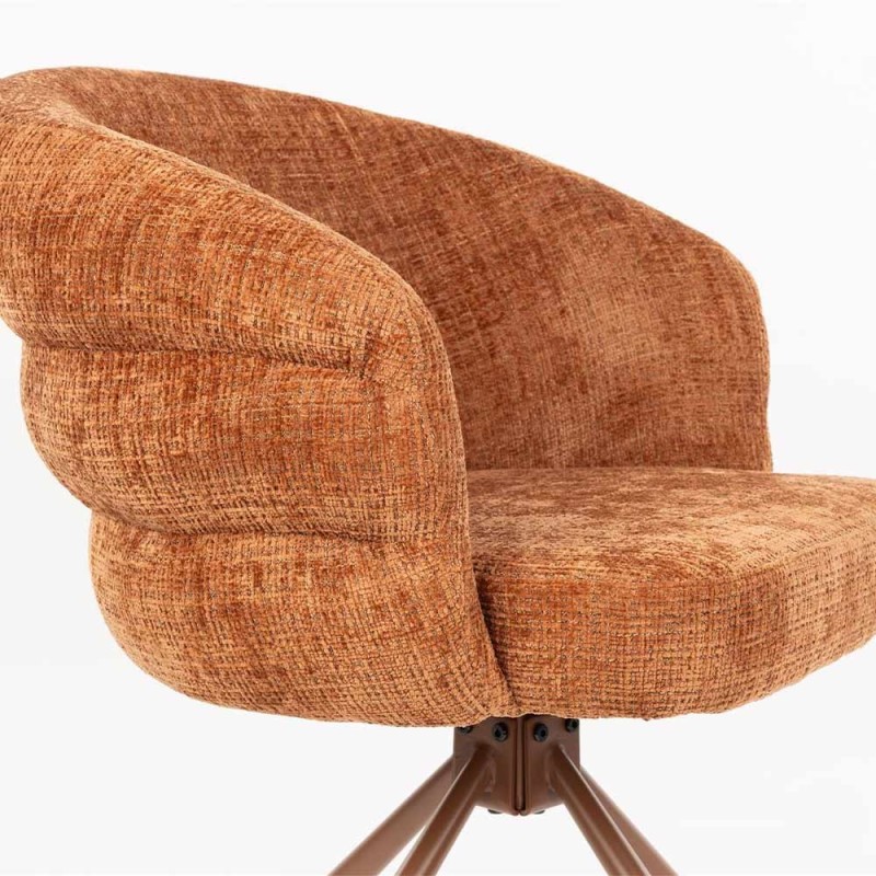 Orange Marjolayn Sessel