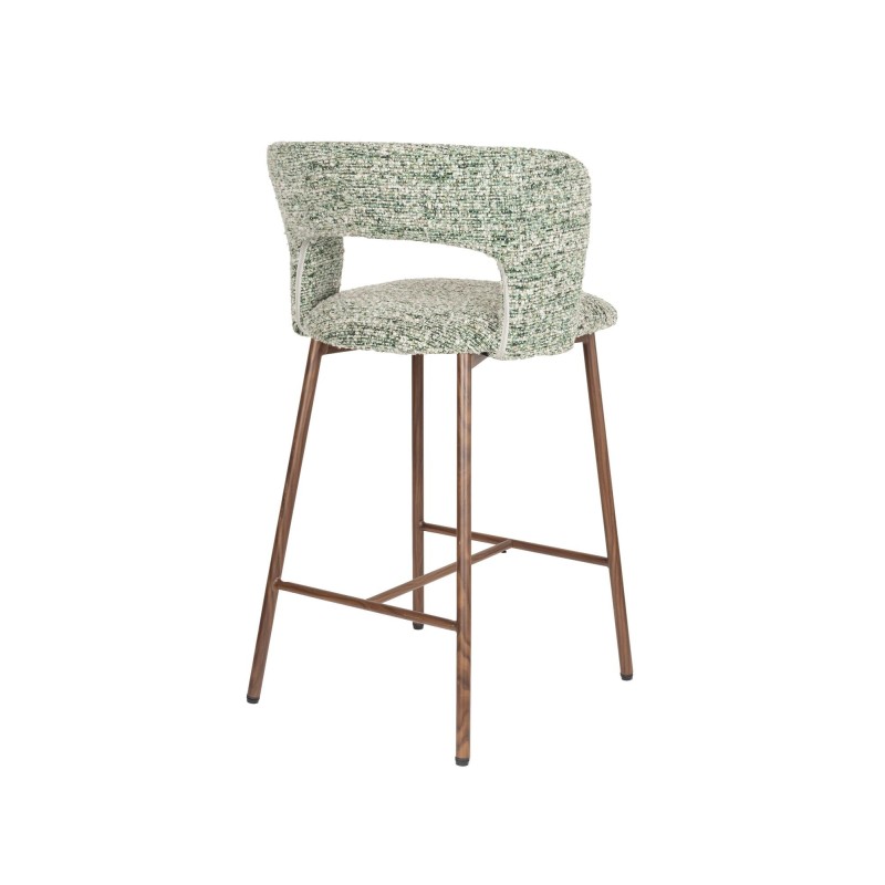 Chaise de comptoir Chelsi vert